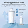 Picture of AQUA CREST Replacement for Brita® Water Filter, Pitchers and Dispensers, Classic OB03, Mavea® 107007, and More, NSF Certified Pitcher Water Filter, 1 Year Filter Supply, 6 Count