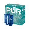 Picture of PUR PLUS Faucet Mount Replacement Filter 2-Pack, Genuine PUR Filter, 3-in-1 Powerful, Natural Mineral Filtration, Lead Removal, 6-Month Value, Blue (RF99992)