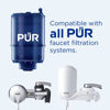 Picture of PUR PLUS Faucet Mount Replacement Filter 2-Pack, Genuine PUR Filter, 3-in-1 Powerful, Natural Mineral Filtration, Lead Removal, 6-Month Value, Blue (RF99992)