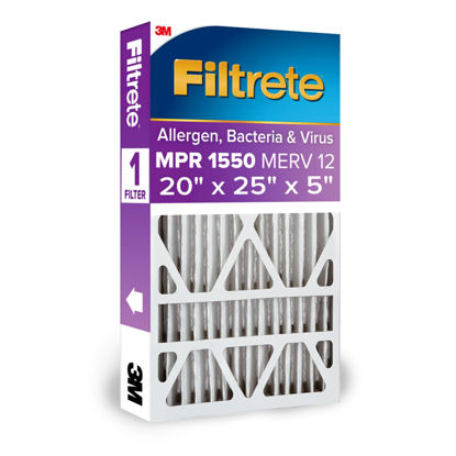 Picture of Filtrete High Performance Air Filter, 1550 MPR, 20 in x 25 in x 5 in