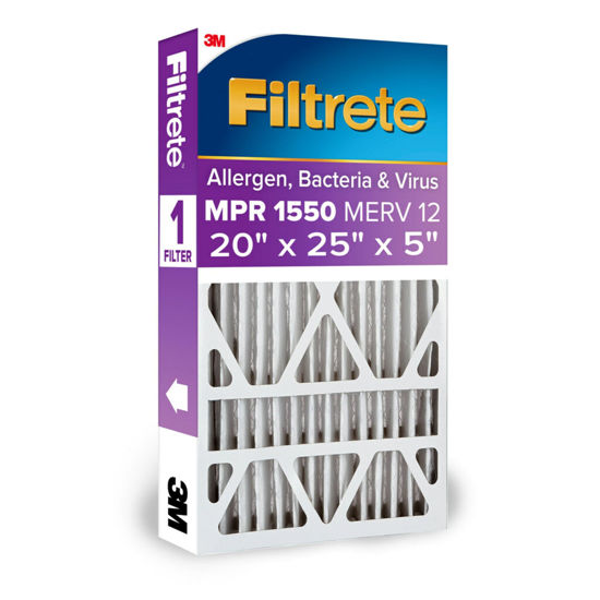 Picture of Filtrete High Performance Air Filter, 1550 MPR, 20 in x 25 in x 5 in