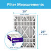 Picture of Filtrete High Performance Air Filter, 1550 MPR, 20 in x 25 in x 5 in