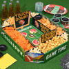 Picture of Gatherfun Football Party Supplies Kit - Complete Tailgate, Birthday & Celebration Snack Stadium Set | Essential Football Party Decorations & Favors