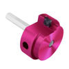 Picture of PVC Fitting Saver 2-Inch Head,2" PVC Pipe Reamer with 3/8-Inch Hex Shaft,Socket Saver Plumbing Tool Plastic Pipe Fitting Reamer for Sch.40 CPVC ABS Hub,Fit Standard 1/2" Drills