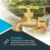 Picture of EZ-FLO Irrigation Hose Bibb, 3/4 Inch MIP Connection, 3/4 Inch MHT Connection, Brass Plumbing Fitting, 20183
