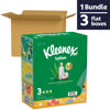 Picture of Kleenex Lotion Facial Tissues with Coconut Oil, 3 Flat Boxes, 120 Tissues Per Box, 3-Ply