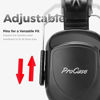 Picture of ProCase Noise Reduction Ear Muffs, Sound Proof Ear Protection, NRR 28dB Noise Cancelling Headphones for Adults Kids Autism, Hearing Protection for Shooting Gun Range Mowing -Red