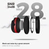Picture of ProCase Noise Reduction Ear Muffs, Sound Proof Ear Protection, NRR 28dB Noise Cancelling Headphones for Adults Kids Autism, Hearing Protection for Shooting Gun Range Mowing -Red