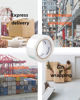Picture of AUDTMWH Packing Tape Refills, Clear, Packaging Tape Heavy Duty Designed for Moving, Shipping and Packing, Mailing,1.88" x 60 yds, 2 Rolls
