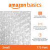 Picture of Amazon Basics Perforated Bubble Cushioning Shipping Wrap, Small 3/16", 12-Inch x 175 Foot Long Roll, Clear