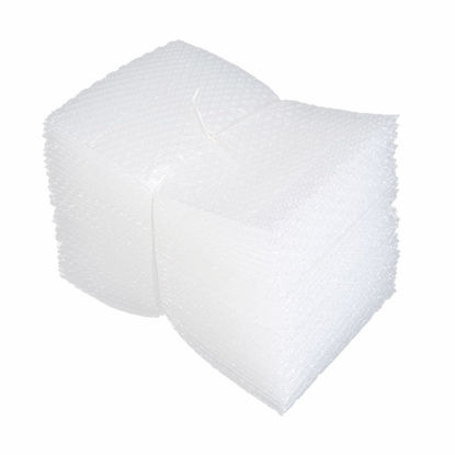 Picture of 50 Pcs Bubble Pouch Wraps, 6''x8'' Clear Bubble Out Bags for Packing, Double Walled Cushioning Bags for Shipping, Storage and Moving