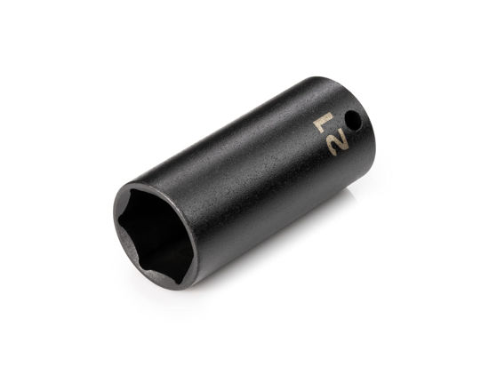 Picture of TEKTON 3/8 Inch Drive x 21 mm Deep 6-Point Impact Socket | SID13121
