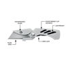 Picture of Gerber Gear EAB Lite Pocket Razor Knife with Money Clip - EDC Gear Folding Stainless Steel Utility Knife with Box Cutter Blade for Everyday Carry