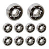 Picture of Antrader 10Pcs 608 Steel Ball Bearing 8mm x 22mm x 7mm High Precision Rating Fidget Spinner Bearing