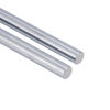 Picture of 2Pcs 10mm x 300mm (0.394 x 11.81 inches) Vigorous Linear Motion Rods, Case Hardened Chrome Shaft Linear Rail Guide Shaft for 3D Printer, DIY, CNC - Metric h8 Tolerance
