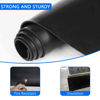 Picture of WochiTV Solid Rubber Sheets Strips, 12" Wide x 1/8" Thick x 12" Long Neoprene Rubber Rolls Perfect for DIY Gasket Material, Sealing, Liner, Shield, Padding, Mat