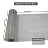 Picture of YAGJIA 304 Stainless Steel Mesh 100Mesh, 15.7"x47.2"(40x120cm) Metal Mesh Screen, Woven Fine Wire Mesh Easy to Cut for Filter Mesh, Filtration Cloth and DIY Project