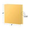 Picture of 2 Pcs Brass Sheet, 6" x 6", 24 Gauge(0.5mm) Thickness, No Scratches, Film Attached Brass Plates