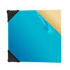 Picture of 2 Pcs Brass Sheet, 6" x 6", 24 Gauge(0.5mm) Thickness, No Scratches, Film Attached Brass Plates