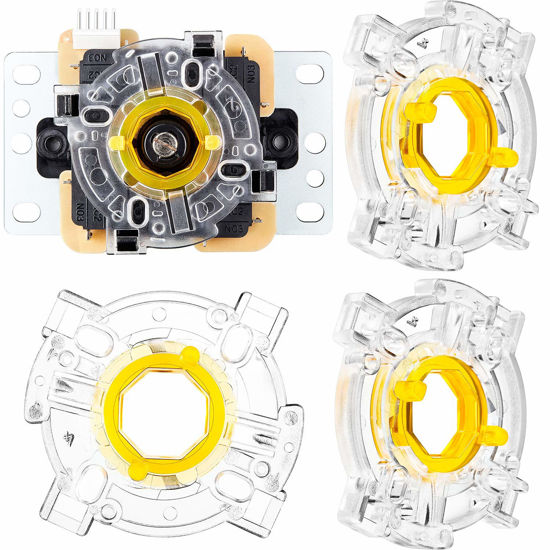 Picture of Blulu 4 Pieces GT-Y Octagonal Restrictor Gate 8 Ways Restrictor Plate for JLF Joysticks