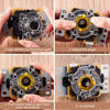 Picture of Blulu 4 Pieces GT-Y Octagonal Restrictor Gate 8 Ways Restrictor Plate for JLF Joysticks