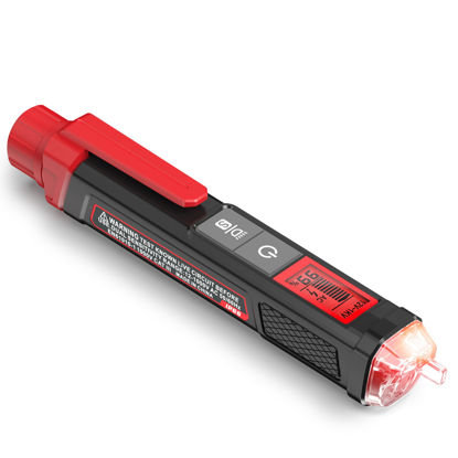 Picture of KAIWEETS Voltage Tester/Non-Contact Voltage Tester with Signal Percentage, Dual Range AC 12V/70V-1000V, Live/Null Wire Tester, Electrical Tester with LCD Display, Buzzer Alarm, Wire Breakpoint Finder