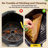 Picture of Air Fryer Liners Disposable, 125pcs Non-stick Disposable Airfryer Liners, 8 Inch Unbleached Parchment Paper, Square Air Fryer Paper Liners for 5-8QT Air Fryer, Baking, Roasting Microwave