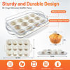 Picture of 2Pack Silicone Muffin Pan for Baking with Metal Reinforced Frame, 12 Cup Regular Size Cupcake Pan, BPA Free Silicone Muffin Tray, Cupcake Baking Pan Molds for Oven Dishwasher Safe