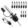 Picture of Pafusen 12 Pack Liquor Pour Spout, Pour Spouts for Bottles, Liquor Bottle Pourers for Alcohol, Olive Oil, Liquor Pourers with Dust Caps, Speed Pourers, Bar Bartender Accessories