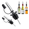Picture of Pafusen 12 Pack Liquor Pour Spout, Pour Spouts for Bottles, Liquor Bottle Pourers for Alcohol, Olive Oil, Liquor Pourers with Dust Caps, Speed Pourers, Bar Bartender Accessories