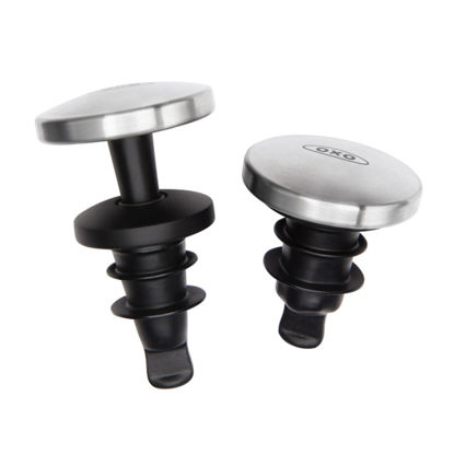 Picture of OXO SteeL Expanding Wine Stoppers, 2 Count