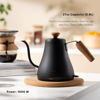 Picture of Bodum 27oz Bistro Gooseneck Electric Water Kettle, Pour Over Coffee & Tea, Stainless Steel, Matte Black
