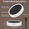 Picture of Coffee Mug Warmer for Desk, Electric Candle Warmer with Auto Shut Off, 2-4-8 Hour Timed Smart Cup Warmer for Heating Coffee, Beverage, Milk, Tea and Hot Chocolate(No Cup-White)