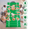 Picture of OHOME Football Party Decorations - Superbowl Party Decorations 2025 - Disposable Tablecloth Plastic Table Covers for Football Game Birthday Superbowl Parties Decor Supplies 54" X 108",2 Pack