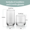 Picture of Libbey Ascent 16-Piece Tumbler and Rocks Glass Set