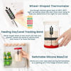 Picture of Sourdough Starter Kit - 38oz, with Cookbook, Measuring Cup, Spatula, Wide Mouth Jar Cover, Thermometer, Date Marked Feeding Band, Sourdough Starter Jar Glass for Baker, Sourdough Bread Baking Supplies