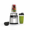 Picture of Ninja Blender, Nutri Pro, Personal Blender, For-Smoothies, Salsa, Shakes, and Frozen Drinks, Includes 2 Smoothie Cups, + Lids, Crushes Ice, Fruit, and Veggies, Single Serve Blender, Silver, BN401