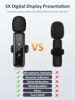 Picture of USB C Wireless Lavalier Microphone for iPhone 15/16, Mini Lav LED Mic for Android Phone with Noise Cancelling, Lapel Podcast Microphone for Tiktok Content Creator Video Recording, Streaming, Vlogging