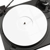 Picture of PRO SPIN White Acrylic Turntable Mat - Platter Slipmat for 12" Vinyl Vintage Record Player - Antistatic Cover, Reduces Noise & Sounds from Static & Dust - Tighter Bass Quality, Record Player Mat