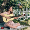 Picture of 38 Inch Beginner Acoustic Guitar, 6-String Guitar Starter Kit for Starters with Gig Bag, Strings, Strap, Pitch Pipe and Pick, Natural