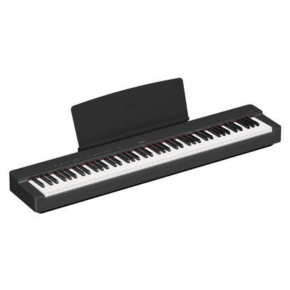Picture of Yamaha P225B, 88-Key Weighted Action Digital Piano with Power Supply and Sustain Pedal, Black (P225B)