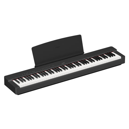 Picture of Yamaha P225B, 88-Key Weighted Action Digital Piano with Power Supply and Sustain Pedal, Black (P225B)