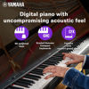 Picture of Yamaha P225B, 88-Key Weighted Action Digital Piano with Power Supply and Sustain Pedal, Black (P225B)