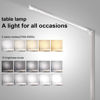 Picture of White crown LED Desk Lamp