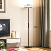 Picture of PreeOtti Modern LED Floor Lamp - Remote & Touch Control, 40W/2400LM Sky Torchiere Standing Lamp, Fully Dimmable, 3 Color Temperatures, Ideal for Living Room & Bedroom, Easy to Assemble