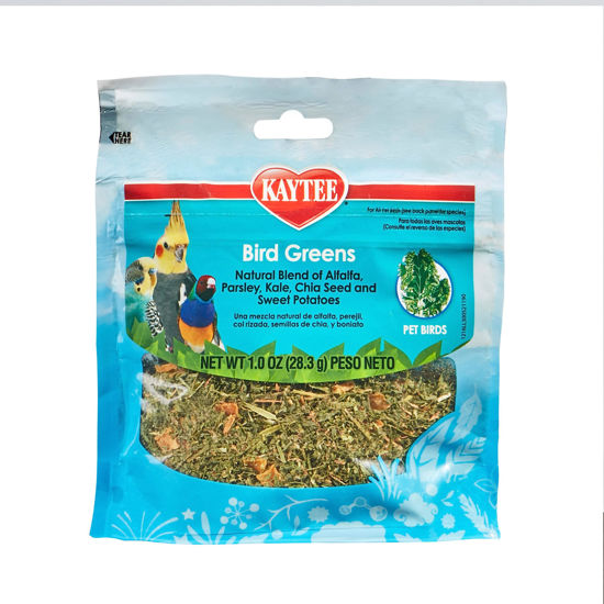 Picture of Kaytee Bird Greens Treat for All Pet Birds, 1 oz