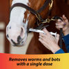 Picture of Farnam IverCare (ivermectin paste) 1.87%, Anthelmintic and Boticide, Treats Horses Up to 1500 lbs, Easy-To-Use Sure-Grip Syringe, Red Apple Flavor