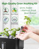 Picture of GardenCube 166pcs Hydroponic Pods Kit: Grow Anything Kit with 40 Grow Sponges, 40 Grow Baskets, 40 Grow Domes, 40 Pod Labels, 6 A&B Plant Food - Compatible with Hydroponics Supplies from All Brands