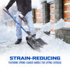 Picture of Snow Joe Shovelution Snow Shovel, Strain Reducing with Spring Assisted Handle, Poly Blade, & 50" Assembled Height