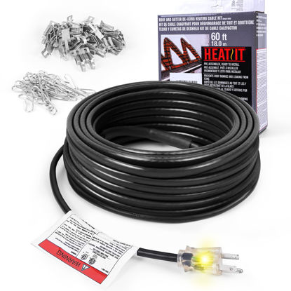 Picture of HEATIT HIRD 30 feet 5 Watts Per Foot Roof & Gutter Snow De-Icing Cable